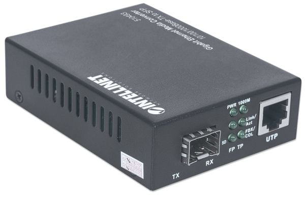 Intellinet 510493, 1000 Mbit/s, 10Base-T, 100Base-TX, 1000Base-TX, IEEE 802.3, IEEE 802.3ab, IEEE 802.3u, IEEE 802.3z, Raskt Ethernet, Gigabit Ethe...