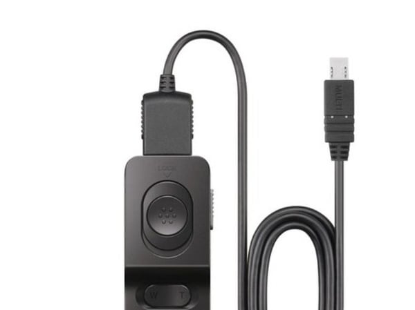 Sony RM-VPR1, Digitaalikamera, Langallinen, Painikkeiden painaminen, Uudelleenladattava, Musta