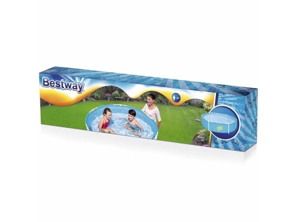 Bestway Steel Pro 56283, Innrammet basseng, Blå, 4,47 kg 580 L