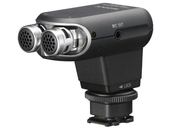 Sony ECM-XYST1M - Mikrofon - för Cinema Line ILME-FX3; Handycam FDR-AX43; a VLOGCAM ZV-E10; a7 IV; a7C; a7s III