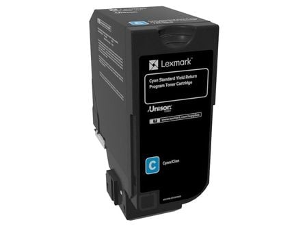 Lexmark - Cyan - original - tonerkassett LCCP, LRP - för Lexmark CS720de, CS720dte, CS725de, CS725dte, CX725de, CX725dhe, CX725dthe