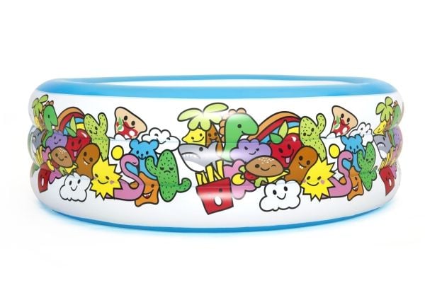 Bestway 51121, Flerfarget, Vinyl, 6 år, Mønster, 400 l, 152 cm