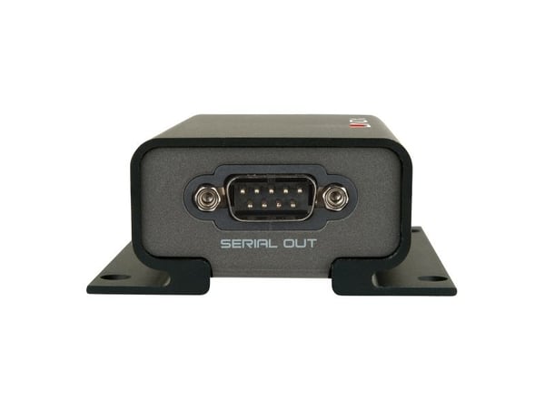 Lindy USB-A - RS-232 AV-siirtojärjestelmä Musta