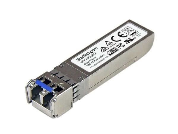StarTech.com Cisco SFP-10G-LR Yhteensopiva SFP+-moduuli, 10GBASE-LR, 10GbE SMF optinen transceiver, 10GE Gigabit Ethernet SFP+, LC-liitin, 10km, 13...