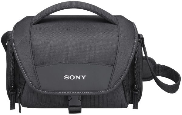 Sony LCS-U21 - Eske for digitalfotokamera / camcorder - neopren - svart - for Cinema Line ILME-FX3; Handycam FDR-AX43; a VLOGCAM ZV-E10; a1; a7 IV;...
