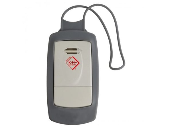 KH Security Alarm Travel Tag, Grå, Silikon