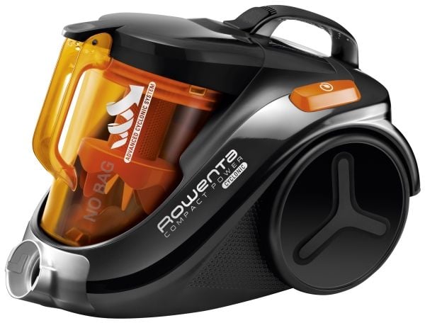 Rowenta Compact Power RO3753, 750 W, Sylindervakuum, Tørr, Uten pose, 1,5 l, HEPA