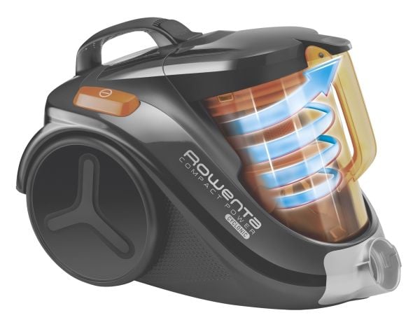 Rowenta Compact Power RO3753, 750 W, Sylindervakuum, Tørr, Uten pose, 1,5 l, HEPA