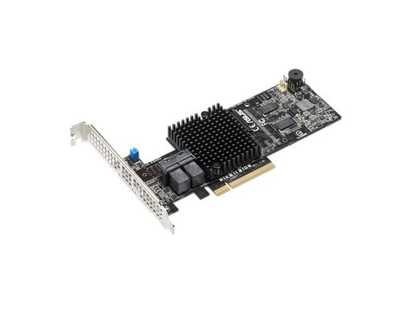 ASUS PIKE II 3108-8i/240PD - Styreenhed til lagring (RAID) - 8 Kanal - SATA 6Gb/s / SAS 12Gb/s - lavprofil - RAID 0, 1, 5, 6, 10, 50, JBOD, 60 - PC...