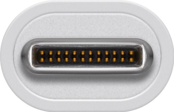 Goobay 66274, Koblet med ledninger (ikke trådløs), USB 3.2 Gen 1 (3.1 Gen 1) Type-C, Hvit, 5 Gbit/s, USB 3.2 Gen 1 (3.1 Gen 1) Type-A, 40 mm
