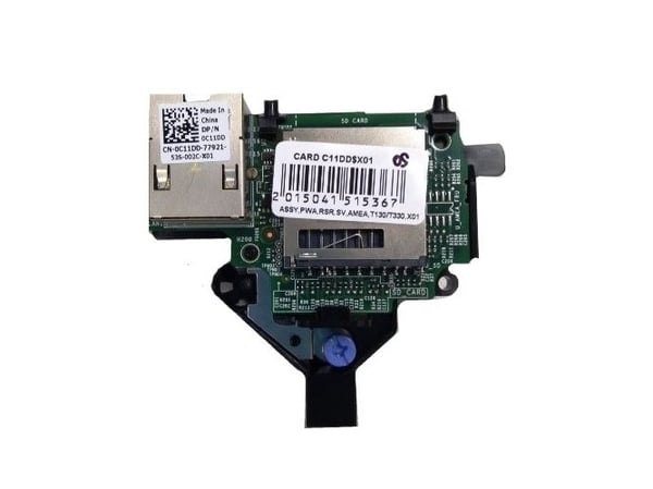 Dell iDRAC Port Card - Kit - Adapter for fjernstyrt administrasjon - for PowerEdge T130, T330