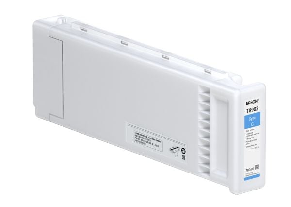 Epson T8902 - 700 ml - syaani - alkuperäinen - mustekasetti - SureColor SC-S40600, SC-S60600, SC-S80600 - värikaseteille