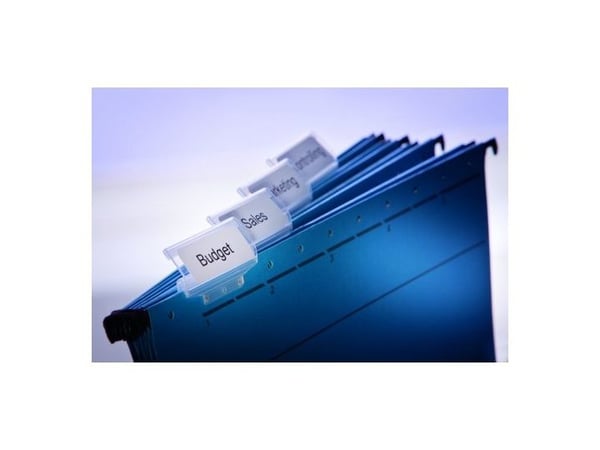 Avery Zweckform - Papir - permanet adhesiv - hvit - 12 x 50 mm 220 etikett(er) (1 rull(er) x 220) rektangulære etiketter