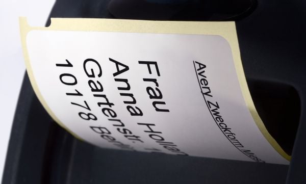 Avery Zweckform - Papir - fjernbart adhesiv - hvit - 32 x 57 mm 500 etikett(er) (1 rull(er) x 500) rektangulære etiketter