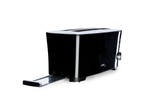 Domo DO961T, 4 skivor, Svart, Plast, 1350 W, 447 mm, 225 mm