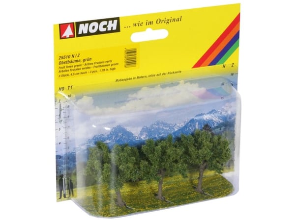 NOCH 25510, Grön, 3 styck