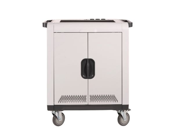 Parat 832.530-999, Multimediaställ på hjul, Antracit, Vit, Plast, Stål, Surfplatta, 33,8 cm (13.3"), 2 galler