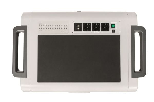 Parat 832.530-999, Multimediaställ på hjul, Antracit, Vit, Plast, Stål, Surfplatta, 33,8 cm (13.3"), 2 galler