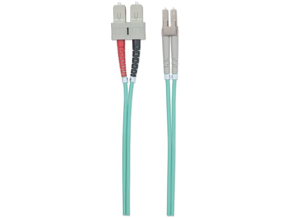 Intellinet LC/SC, 50/125 µm, 20 m, OM4, LC, SC