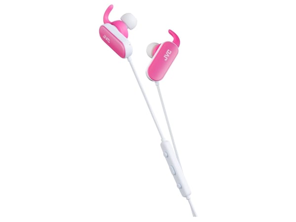 JVC HA-EBT5-P-E, Trådløs, 20 - 20000 Hz, Idretter, 15 g, Hodesett, Rosa, Hvit