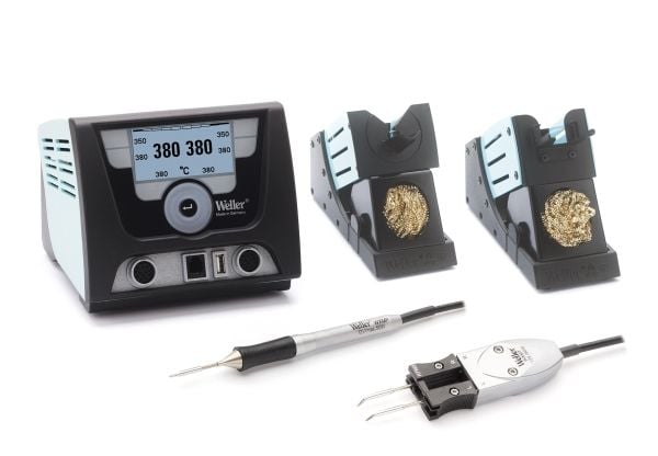 Weller WX 2021 Set, 2 kanaler, 2 °C, 100 °C, 550 °C, 255 x 128 pixel, 200 W