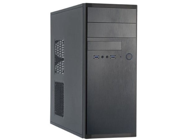 Chieftec Elox Series HQ-01B - Tower - ATX - ingen strømforsyning - svart - USB/lyd