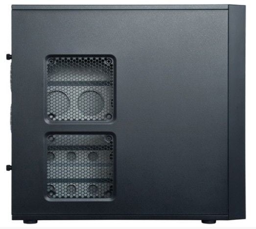 Chieftec Elox Series HQ-01B - Tower - ATX - ingen strømforsyning - svart - USB/lyd