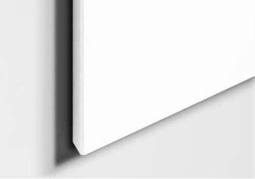 Lintex Air 2490x1190 mm, Vaakasuuntaisesti/pystysuuntaisesti, Kiinteä, Magneettinen