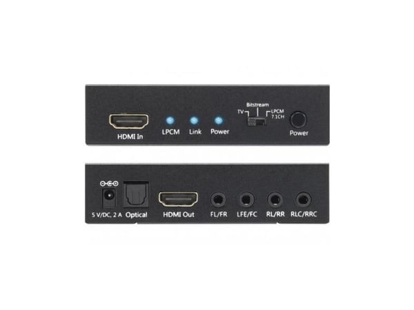 Techly IDATA HDMI-EA74K, 5 V, 95 mm, 82 mm, 23 mm, 448 g