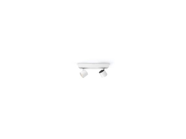 Philips WarmGlow LED Star tak-/väggspotlight 2 x, Utanpåliggande spotlight, Glödlampan/-lamporna kan inte bytas ut, 2 lampor, LED, 9 W, 2700 K