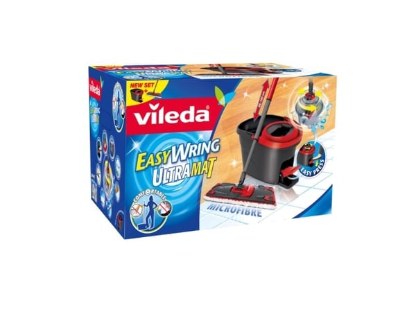 Vileda Easy Wring Ultramat Turbo 2-i-1 - moppesett
