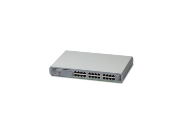 Allied Telesis AT GS910/24 - Switch - ikke-styrt - 24 x 10/100/1000 - rackmonterbar