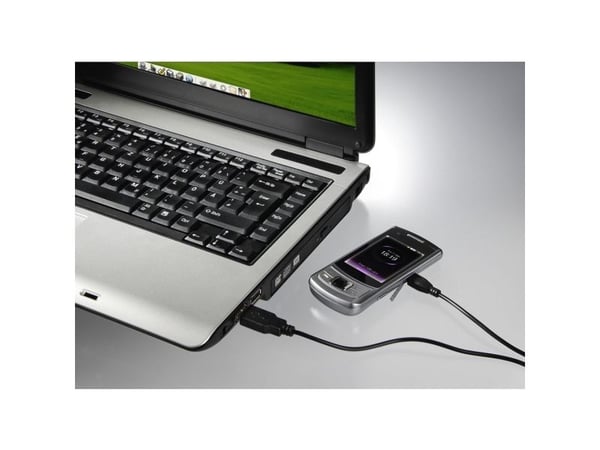 Hama Essential Line - USB-kaapeli - USB (han) til Micro-USB Type B (han) - USB 2.0 - 1.4 m - lajittelu - lajittelu