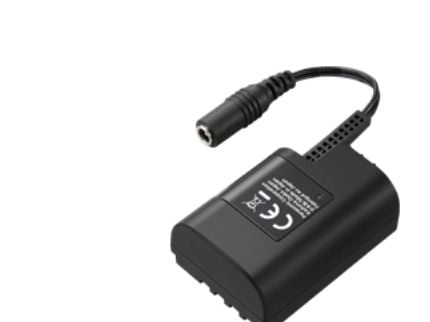 Panasonic DMW-DCC12GU - DC-kopler - svart - for Panasonic DMW-AC8E; Lumix G DMC-GH3, DMC-GH3A, DMC-GH3H, DMC-GH3WA, DMC-GH4U