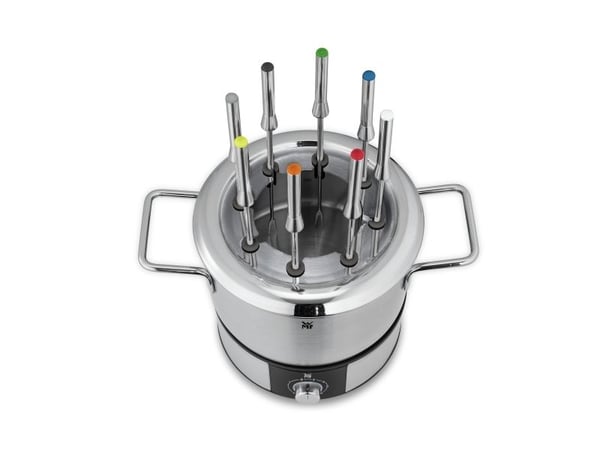 WMF Lono 0415130011, 8 person(er), 1,5 l, Svart, Kromfarget, Rund, Klar, 1400 W