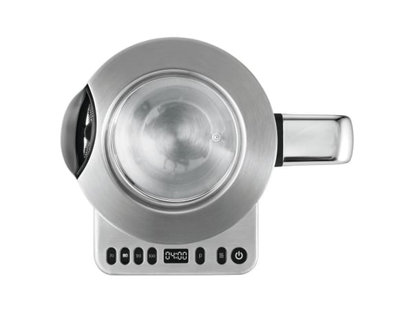 WMF Lono 0413160011, 1,7 l, 3000 W, Svart, Rustfritt stål, Gjennomsiktig, Justerbar termostat, Vannivåindikator, Trådløs