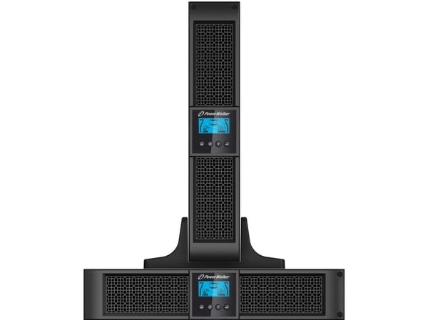 PowerWalker VFI 1000 TGS - UPS - AC 176 - 300 V - 900 Watt - 1000 VA - utan batteri - RS-232, USB - utgångskontakter: 3