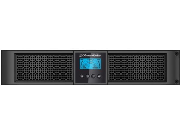PowerWalker VFI 1000 TGS - UPS - AC 176 - 300 V - 900 Watt - 1000 VA - utan batteri - RS-232, USB - utgångskontakter: 3