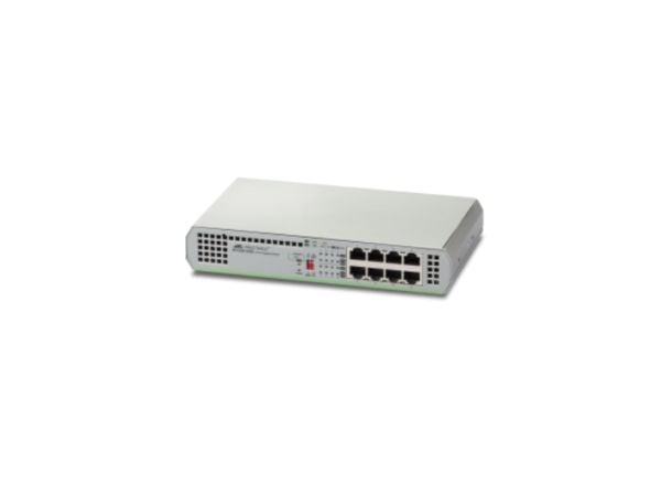 Allied Telesis CentreCOM AT-GS910/8E - Switch - 8 x 10/100/1000 - stasjonær