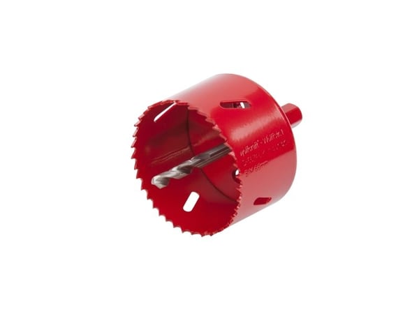 wolfcraft GmbH 4006885547407, Single/enkelt, Drill, Metall, Tre, Rød, Bimetall, Høy-Hastighets Stål (HHS), Høy-Hastighets Stål (HHS)