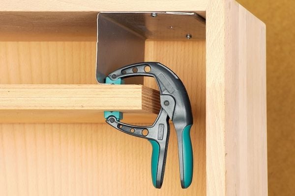 wolfcraft GmbH PRO ERGO 40, Fjær klemme, 4 cm