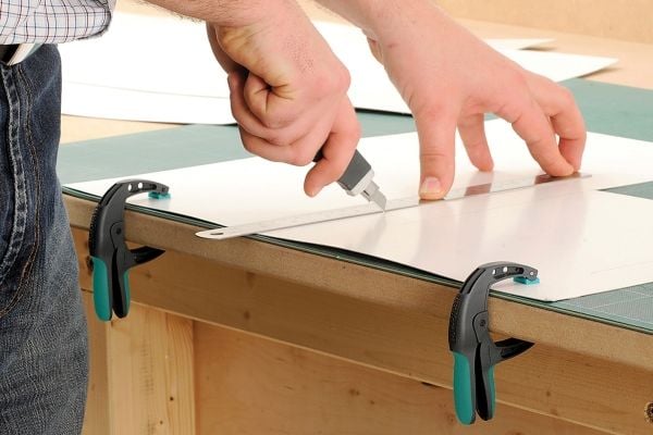 wolfcraft GmbH PRO ERGO 40, Fjær klemme, 4 cm