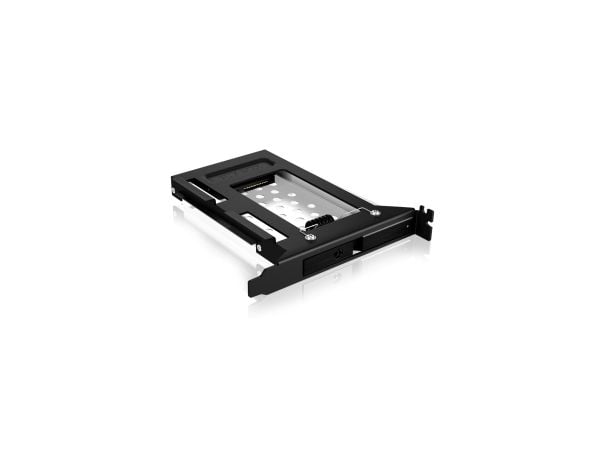 ICY BOX IB-2207StS - Bevegelig lagerrack - Utvidelsesspor til 2,5" - svart