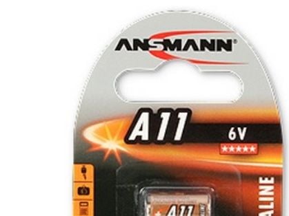 Ansmann A 11, Engangsbatteri, Alkalinsk, 6 V, 1 stykker, Oransje, Blister