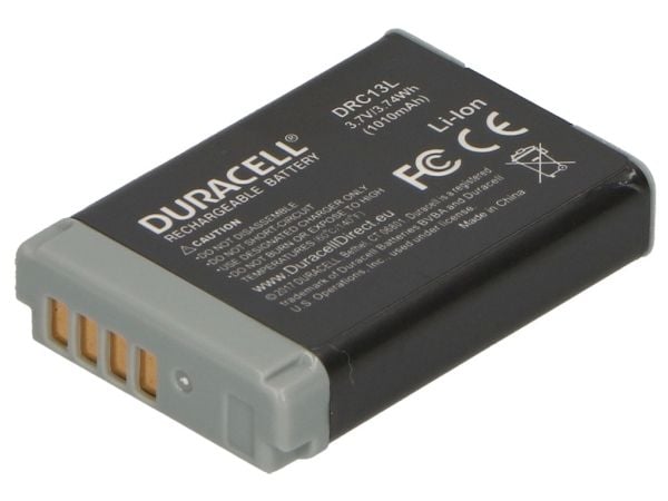 Duracell DRC13L, Canon, 1010 mAh, 3,7 V, Lithium-Ion (Li-Ion)