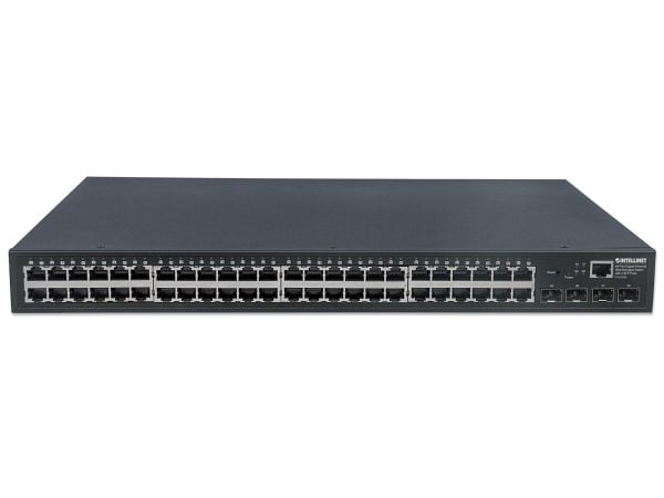 Intellinet 561334, hanterad, L2, Gigabit Ethernet (10/100/1000), Full duplex