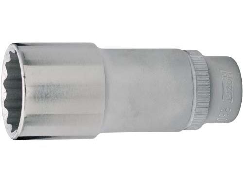HAZET 880TZ-9, 1 stykker, 12-punkts, 76,2 / 8 mm (3 / 8"), Kromvanadiumstål, 54 mm, 37 g