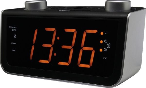 Soundmaster FUR5005, Klokke, Digitalt, FM, PLL, LED, 4,57 cm (1.8"), Svart