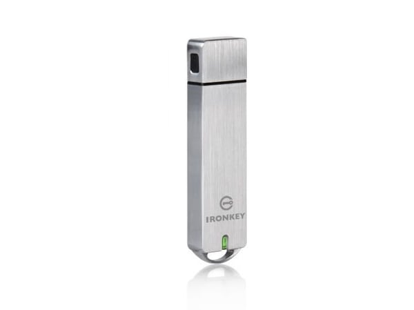 IronKey Enterprise S1000 - USB-flashstasjon - kryptert - FIPS 140-2 Level 3 - 32 GB - USB 3.0 - TAA-samsvar