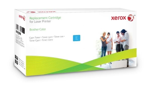 Xerox - Cyan - kompatibel - tonerpatron (alternativ for: Brother TN326C) - for Brother DCP-L8400CDN, DCP-L8450CDW, MFC-L8650CDW